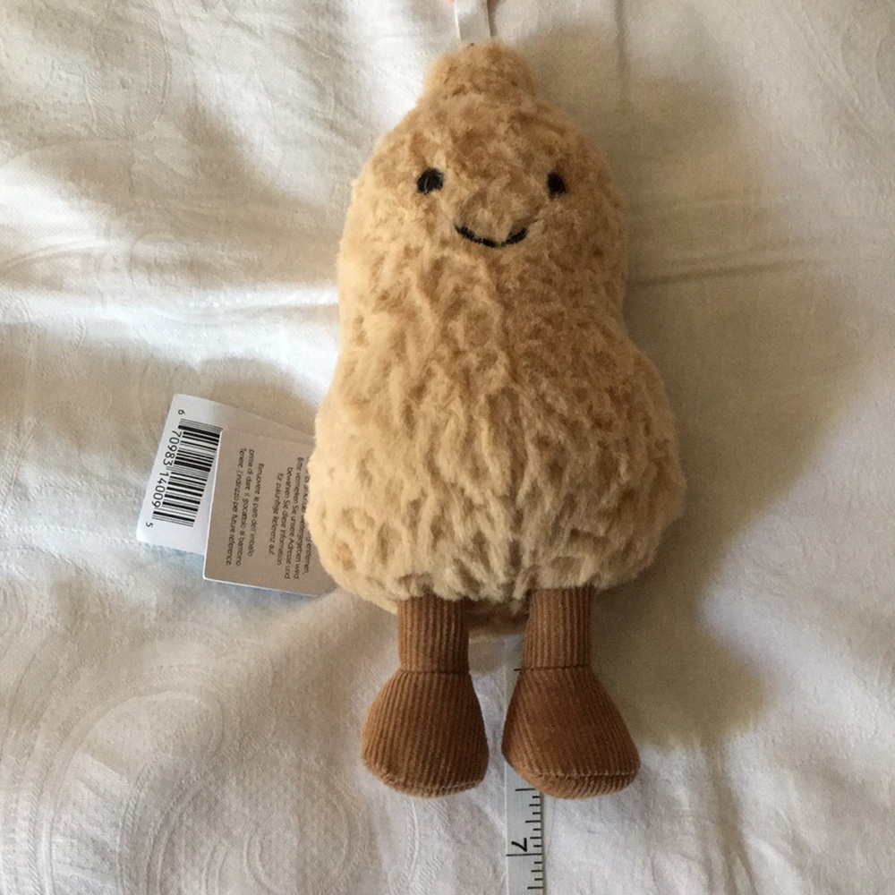 Authentic Jellycat Amuseables Peanut w/bag - Picture 12 of 12